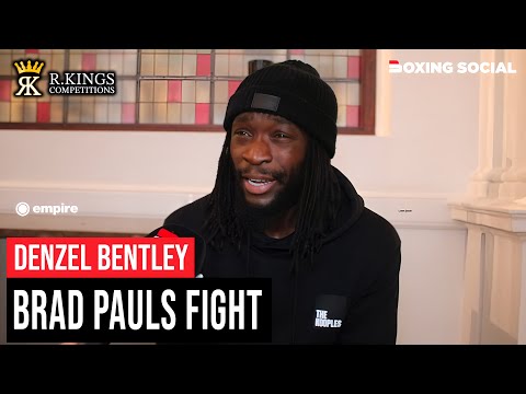 Denzel Bentley HONEST On Hamzah Sheeraz Talk Ahead Of Brad Pauls Fight