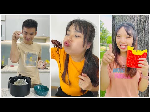 Salt vs noodle vs pop it toy 🥰 LNS vs SH 🎲 Linh Nhi #shorts