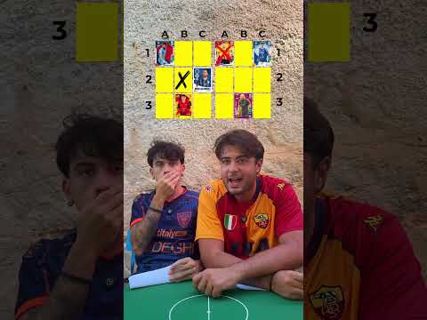 BATTAGLIA NAVALE CON I GIOCATORI! 😱📈 #gioco #calcio #challenge #giocatori