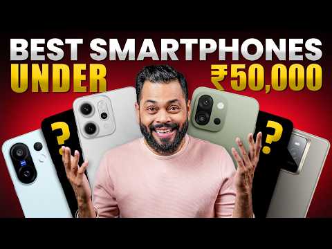 Top 6 Best Smartphones Under ₹50000 ⚡ July 2025