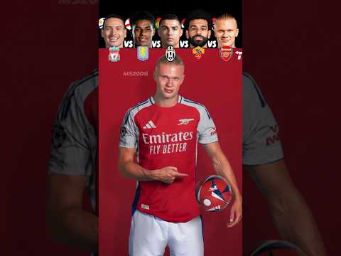 D.Nunez VS Rashford VS Ronaldo VS Salah VS Haaland 🥶🥵 Destroyed Future Club  Challenge