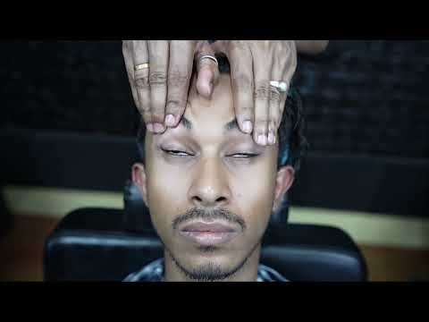 Stress-Free Slumber: Relaxing ASMR Head Massage for Insomnia Relief | ASMR Tapping Forehead