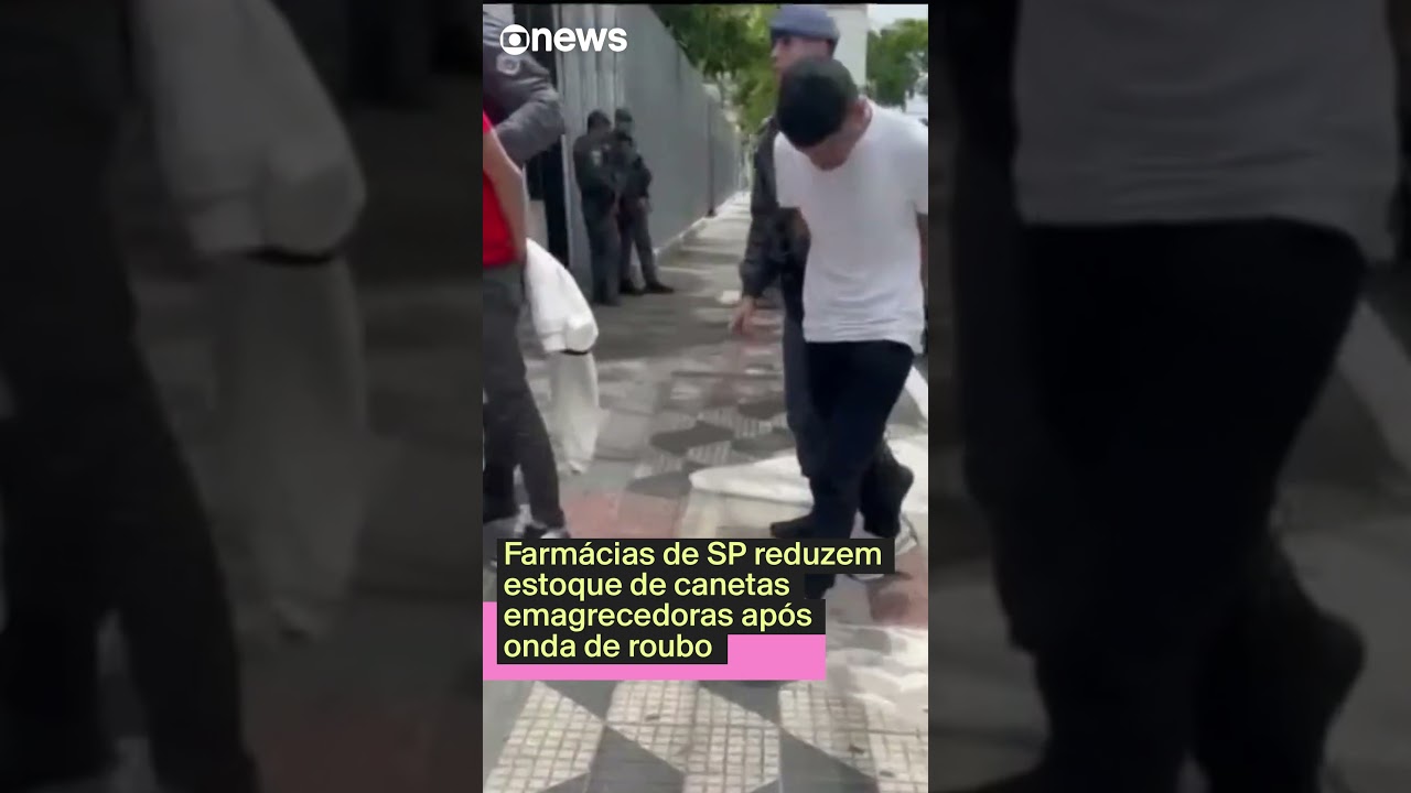 Farmácias de SP reduzem estoque de canetas emagrecedoras após onda de roubo