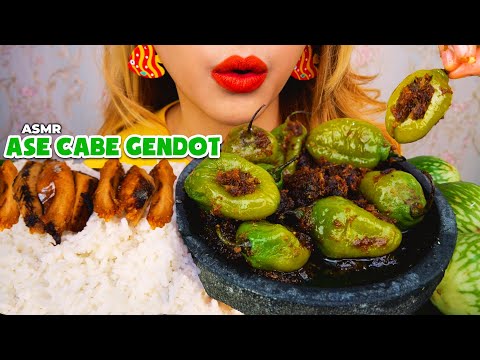 TERNYATA AKU CUPU 😭 ASMR MASAK ASE CABE GENDOT PEDESNYA PUANAS DI TENGG0ROKAN 🥵🐟🌶 | ASMR Indonesia