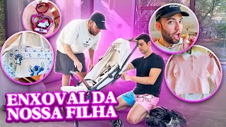 TUDO QUE COMPRAMOS NO ENXOVAL DA MIA!