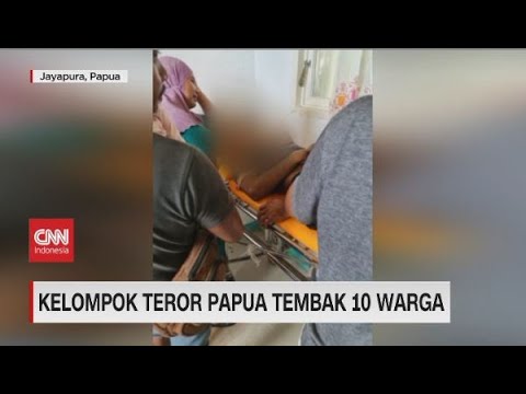 Kelompok Teror Papua Tembak 10 Warga