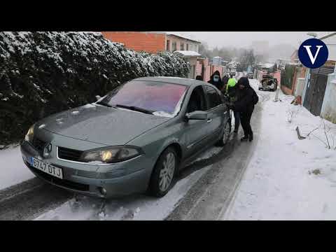 Madrid activará por primera vez la alerta roja por nieve en el área metropolitana