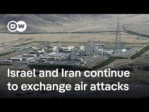 Israeli rockets damage Iran's Khondab nuclear facility | DW News