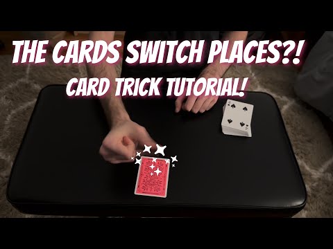 Impossible Card Switch! Incredible Card Trick Performance/Tutorial