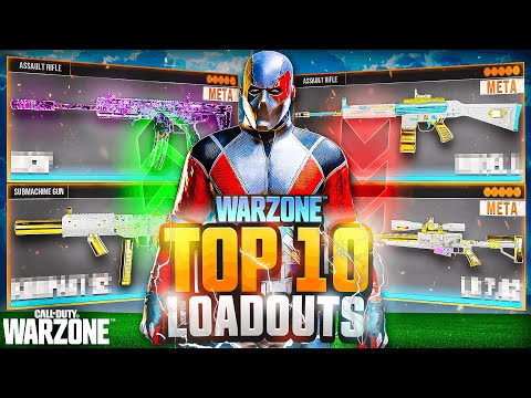 TOP 10 *BROKEN* META Loadouts in Warzone