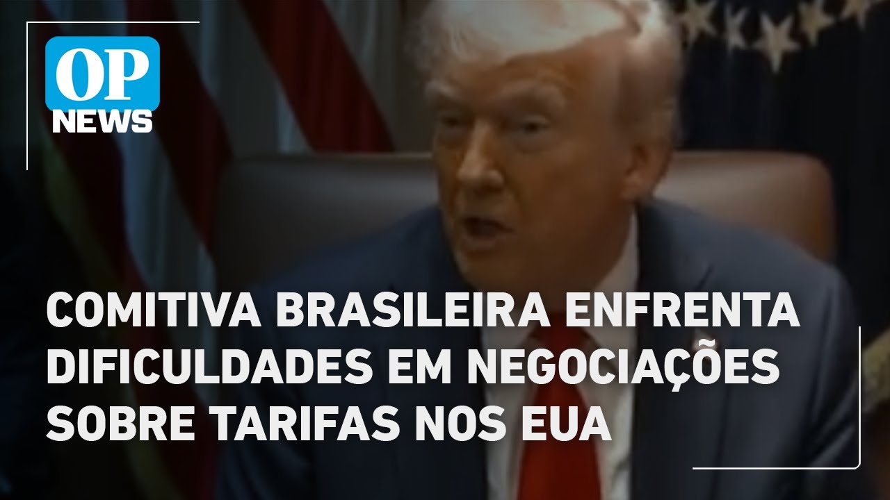 Comitiva brasileira enfrenta dificuldades em negociações sobre tarifas nos EUA | O POVO News