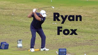 Ryan Fox Long Iron Swing (Full Speed & Slow Motion)