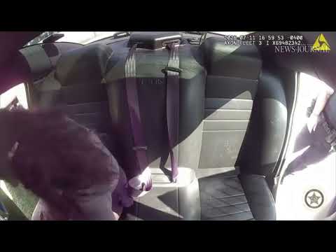 Woman wiggles out of handcuffs after being arrested