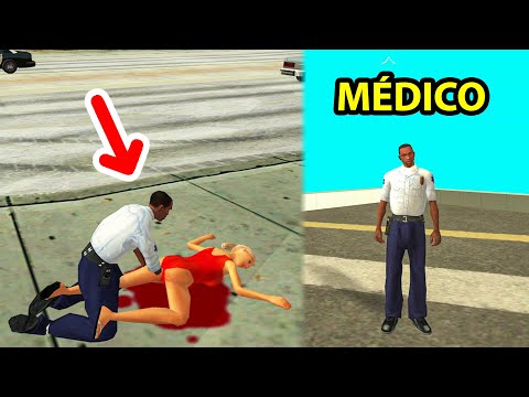 Jogando GTA San Andreas como um MÉDICO DE VERDADE