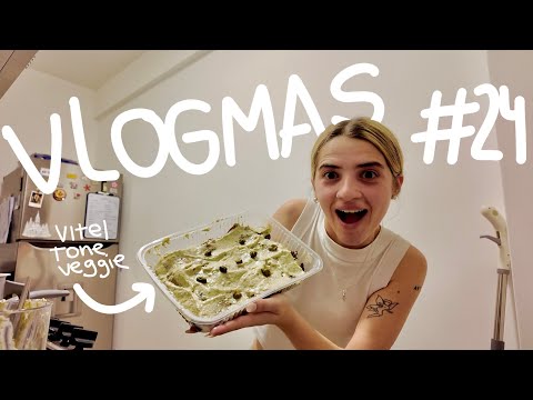 cocinando la comida para navidad VLOGMAS #24