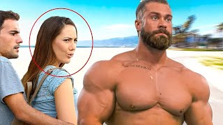 Epic Women Reactions When Bodybuilders Go Shirtless In Public 😍