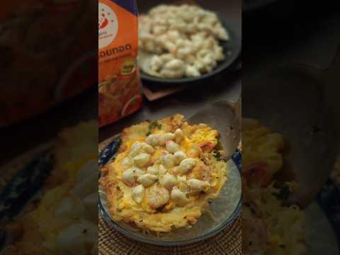 นึกว่าจะทำไข่เจียวปู แต่เป็นแป้งทอดปูเฉยเลย #homecooking #ไข่เจียวปู #หอยทอด