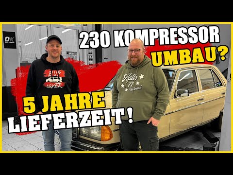 Oldtimer Fan Marco Degenhardt (Halle 77) begutachtet meinen Mercedes W123 | WTF 5 Jahre Lieferzeit!