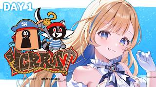 【 VCR RUST 】一日目✨引きこもり、旅に出ます.ᐟ.ᐟコ...コンニチハ…【 #白河しらせ / #RIOTMUSIC 】