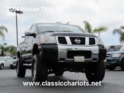 Nissan recall titan 2004
