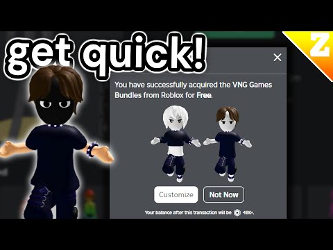 How To GET These NEW FREE VNG BUNDLES In Roblox! QUICK!