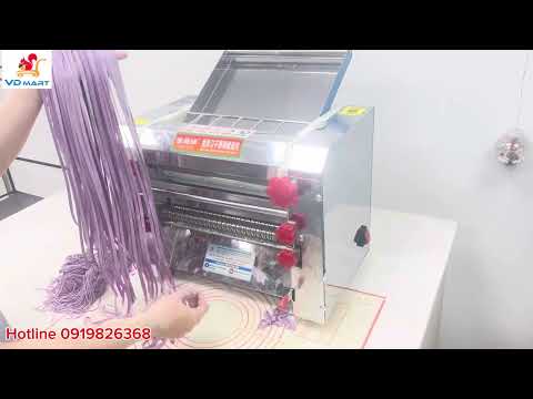 Máy cán bột kiêm cắt sợi trục cán 30mm Junxifu Fkr300