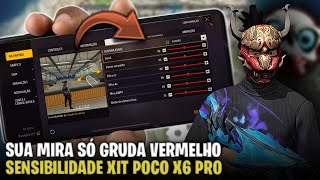 MELHOR SENSIBILIDADE E DPI XIAOMI POCO X6 PRO NOVA ATUALIZAÇÃO FREE FIRE 2026