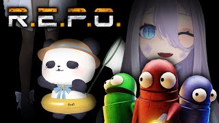 【コラボ/R.E.P.O.】へびちゃむ探検隊！貴重品回収しまくるぞ～～！【白梅へびび/ちゃむ】