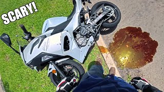 This Is What Every RIDER Hopes NEVER Happens | MOTORCYCLE CRASHES