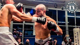 Cruiserweight Crush at NTFN Dimitry Tavdgiridze Siamstore Hamburg vs Benedict Schröder Nordisch FC