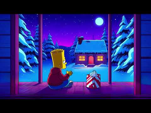 Peaceful Winter Night🎄 Lofi Hip Hop ~ Lofi / Relax / Holiday Vibes