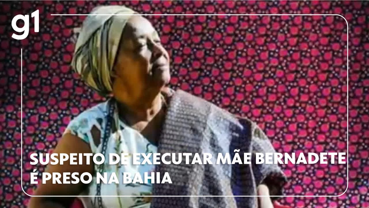 Suspeito de executar Mãe Bernadete é preso na Bahia