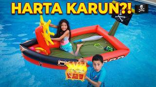 Heidi dan Zidane - Petualangan Harta Karun 🏴‍☠️ Aturan Kolam & Lompat Seru untuk Anak