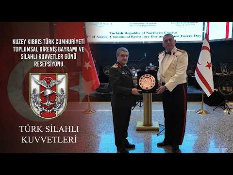 Kuzey Kıbrıs Türk Cumhuriyeti Toplumsal Direniş Bayramı ve Silahlı Kuvvetler Günü Resepsiyonu