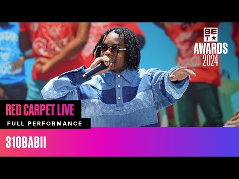 310 Babii Performs "Soak City (Do It)" On The Red Carpet! | BET Awards '24