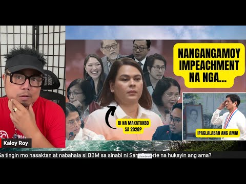 BBM TAHIMIK PERO NGANGAMOY ANG IMPEACHMENT KAY SARA DUTERTE.