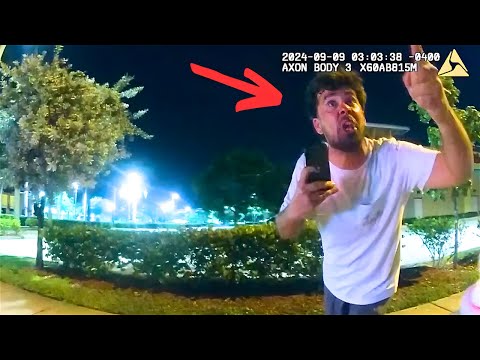 Drunk Guy Mouths Off to Cops, Finds Out The Hard Way