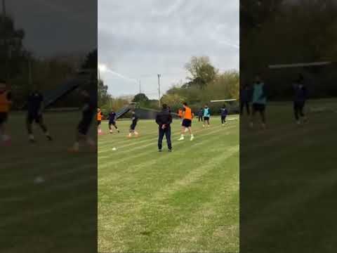 Entrenamiento de la Selección Dominicana de Fútbol u22 en argentina, previo al mundial #MundialU22