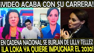 ¡SE ACABA LA CARRERA DE LILLY TÉLLEZ FUE LA BURLA TERMINÓ LLORANDO SE VAN LOS PLURIS!