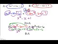 Binomial and Trinomial Multiplication