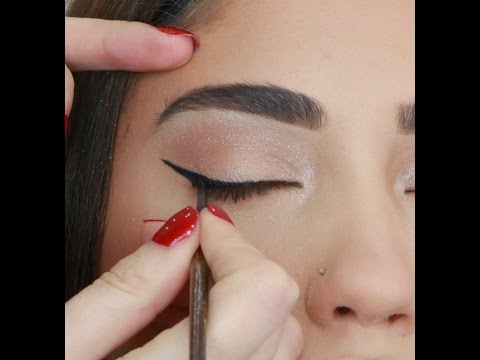 HOW TO DO SIMPLE CAT EYES perfectly!