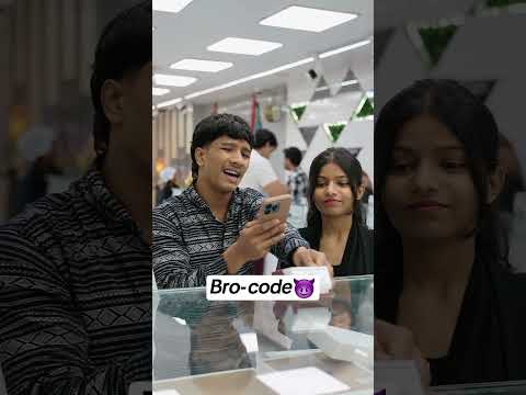 Bro Code 😈 Part 1 #Viral #Shorts #MEGACELLBUDDY SHOPEE#mumbai