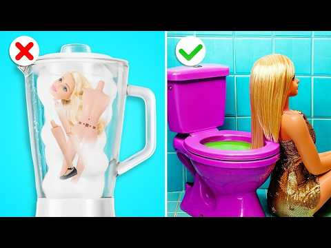 De Barbie Pobre a Bratz Rica! Incríveis Truques para Bonecas & DIYs Virais