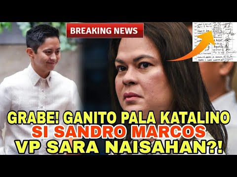 PAKTAY KANG VP SARA KA!CONG.SANDRO NAISAHAN SI VP SARA SA IMPEACHMENT?!