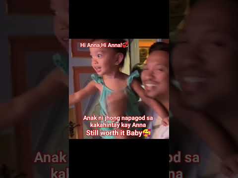 Anak ni jhong napagod. #jhonghilario #sarina