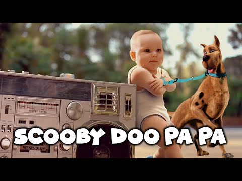 Baby Dance - Scooby Doo Pa Pa (Music Video 4k HD) F1 #bossbaby #scoobydoo #funnyvideo #aliendance