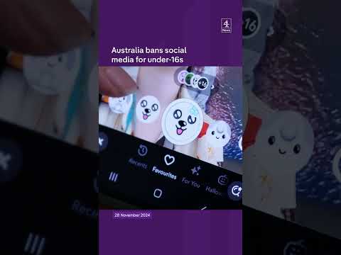Australia bans social media for under-16s