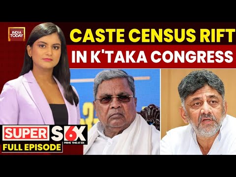 Super Six: Karnataka Caste Census | Gandhis In ED Net | Robert Vadra Grilled | BlueSmart Loan Scam