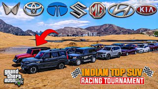 TOP INDIAN CARS 🚀 VS DESERT TRACK 😱OFF-ROAD🪨DRAG RACE | GTA 5 RG Plays