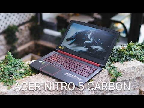 (VIETNAMESE) Acer Nitro 5 Carbon: Laptop gaming giá khởi điểm 21 triệu đồng